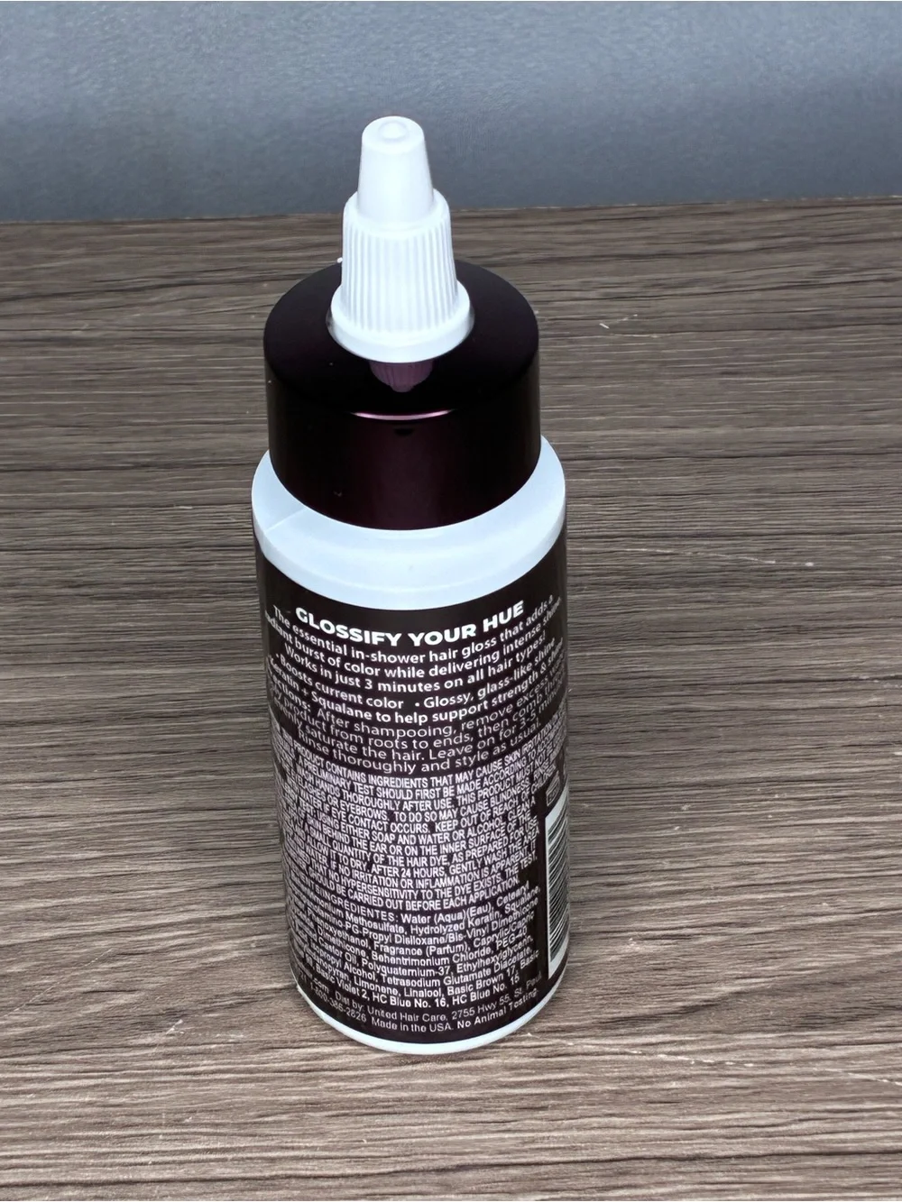 🐼 3/$25 NWT Keracolor High Shine Tinted Gloss - Espresso (Brown)
